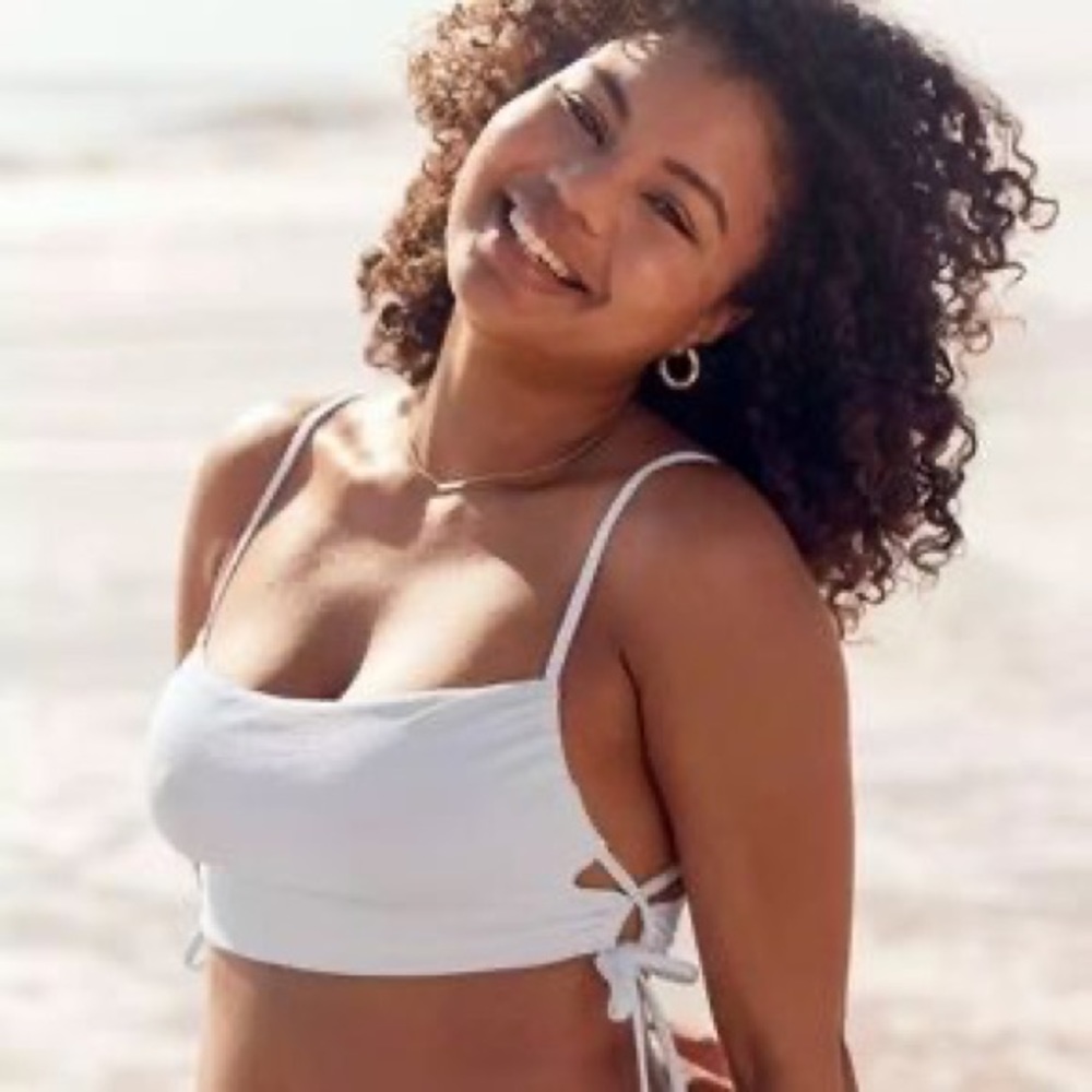 Bandeau bikini top